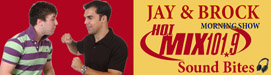 Hear Psychic John Russell on Hot Mix 101.9 hosted by Jay and Brock