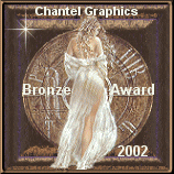Chantel Graphics Bronze Award, July, 2002
